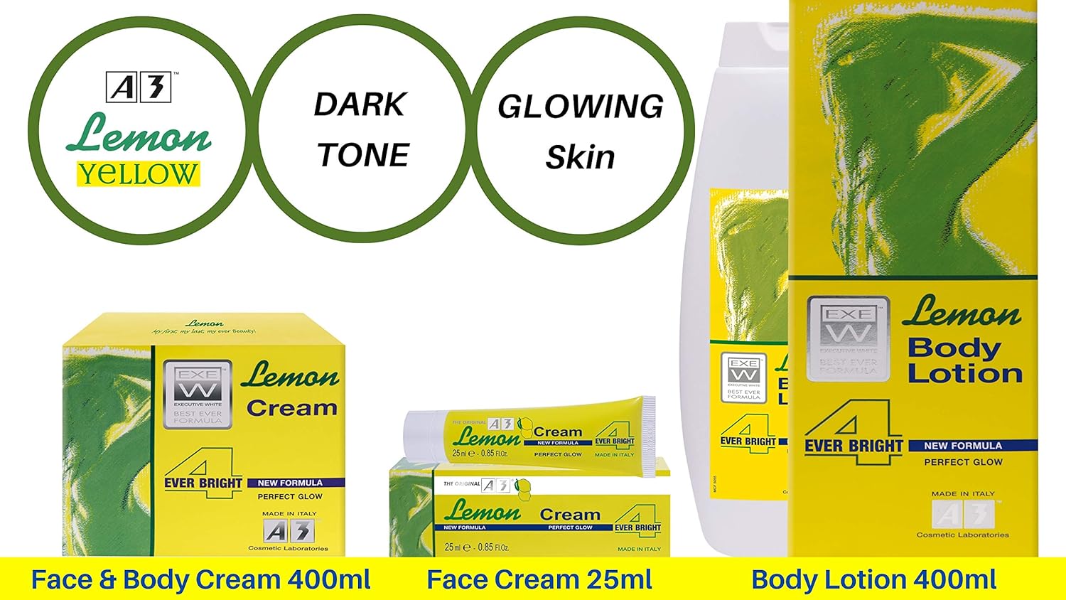 A3 4-Ever Bright Lemon Body Moisturizer β 400ml - Image 6