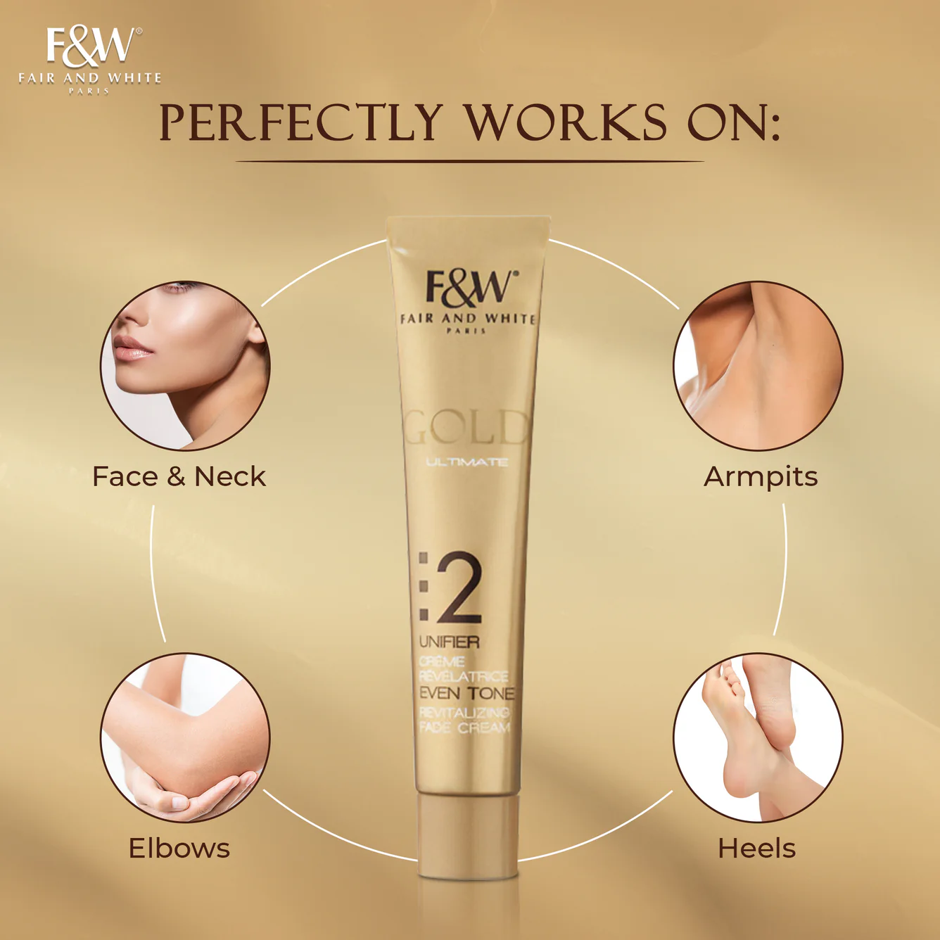 F&W Gold Radiance Fade Cream (50ml) - Image 3